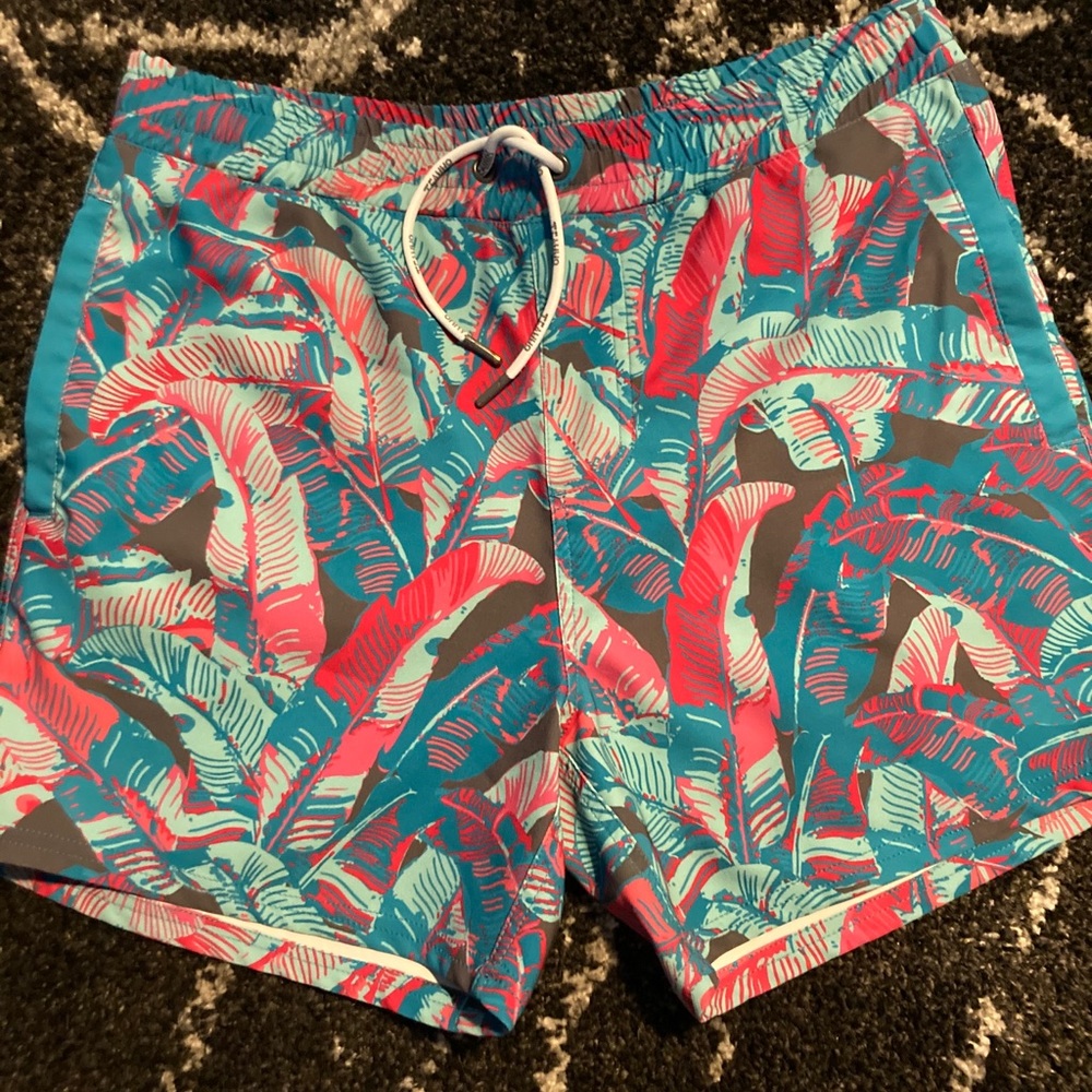 NWOT Teamm8 Swim Trunks with vibrant design